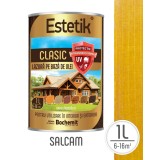 Lazura lemn ESTETIK CLASIC 1L SALCAM, protectie UV
