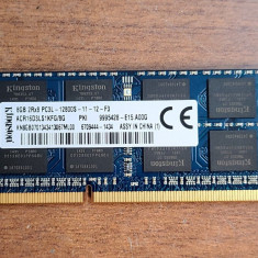 Memorie KINGSTON sodimm 8Gb DDR3 1600MHz PC3L-12800S 1600 1.35V acr16d3ls1kfg/8g