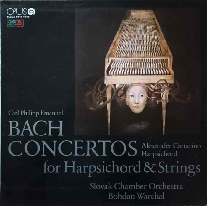Disc vinil, LP. CONCERTOS FOR HARPSICHORD &amp; STRINGS-BACH-255135