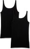 Maiou Dama Amazon Essentials, Bretele Subtiri, Pachet 2 Buc, Bumbac/Modal/Elastan, Slim Fit, Marimea M