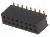 Conector 16 pini, seria {{Serie conector}}, pas pini 1.27mm, CONNFLY - DS1065-05-2*8S8BSXB