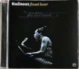 Nina Simone &lrm;&ndash; Nina Simone's Finest Hour _ NM / VG+ cd muzica jazz _ Verve , Europa, 2000