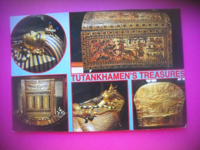 HOPCT 6993 COMORILE LUI TUTANKHAMEN -EGIPT -AFRICA-NECIRCULATA foto