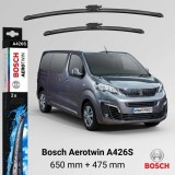 Cumpara ieftin Ștergătoare Peugeot Expert Bus V din 04.2016 | Bosch Aerotwin A426S 650/475 mm