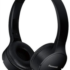 Casti Stereo Wireless PANASONIC RB-HF420BE-K, Extra Bass, On-Ear, Bluetooth 5.0 (Negru)