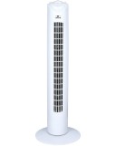 Cumpara ieftin Ventilator turn LENTZ 80043, 45W, 81cm, 3 viteze, oscilatie, timer, alb