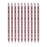 Cumpara ieftin Betisoare Unghii pentru Cuticule SensoPRO Milano, Clear Red - Set 100 bucati