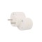 D.3802 Conector AC supply splitter Layout 2P Type round white 16A PAWBOL