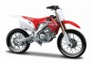 Maisto Honda CRF 450R, Motocicleta Metalica Scara 1:18, Multicolor, 3+ ani