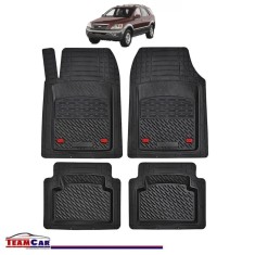 Covorase Auto TeamCar&reg; Kia Sorento BL (2002-2009) - Negru - Cauciuc Rezistent Tip Tavita