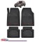 Covorase Auto TeamCar&reg; Kia Sorento BL (2002-2009) - Negru - Cauciuc Rezistent Tip Tavita