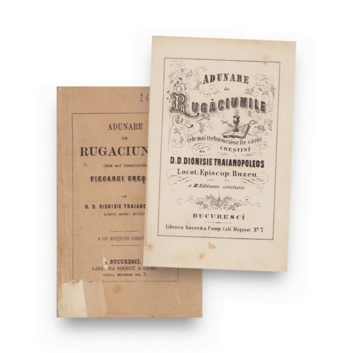 D. D. Dionisie Traianopoleos, Adunare de rugăciuni, 1864