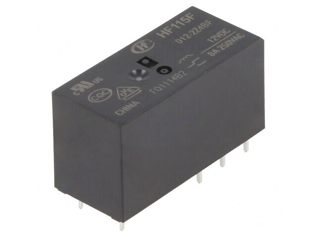 Releu Electromagnetic DPDT 12VDC 8A PCB