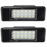 Set 2 x lampi numar LED Citroen C2 C3 C4 C5 C6 C8