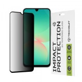 Folie de protectie Ecran Privacy Techsuit pentru Samsung Galaxy A26 A266, Sticla Securizata, Full Glue, 111D
