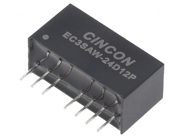 Convertor DC/DC 3W 9-36V la 12V și -12V SIP8