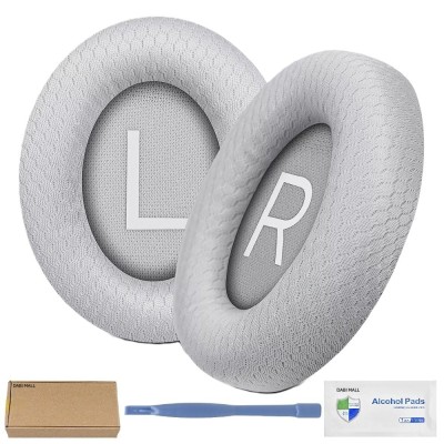 Set 2 bureti pentru casti Bose 700 / NC700 Wireless Noise cancelling Over-Ear, Argintiu , Plasa, Spuma cu memorie foto