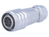 Mufă SF12 Mamă 7P IP67 4-6.5mm 5A 125V
