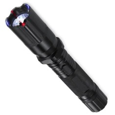 Lanterna cu Electrosoc si Laser FOXMAG24&reg;, Carcasa din Aluminiu, Acumulator Incorporat, Negru