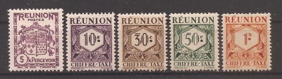 Reunion - timbre de taxa, MNH foto