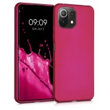 Husa pentru Xiaomi Mi 11 Lite 5G, Silicon, Roz, 54727.65, kwmobile, Carcasa