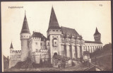 3047 - HUNEDOARA, Hunyad Castle, Romania - old postcard - used - 1917, Circulata, Printata