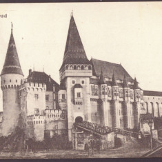 3047 - HUNEDOARA, Hunyad Castle, Romania - old postcard - used - 1917