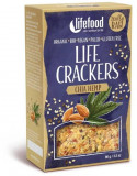 Lifecrackers cu seminte de chia si canepa raw Bio, 90g, Lifefood