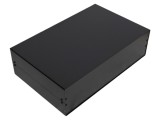 Carcasă aluminiu neagră 474mm x 300mm x 134mm