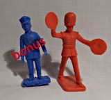 Figurina soldat orchestra cinel Bandsman Kelloggs vintage 54 mm UK cu bonus C9