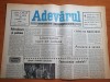 Adevarul 16 Martie 1990: Articol Metrou - Traseele Viitorului. Ziar de Colectie