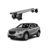 Bare transversale aluminiu pentru Mazda CX-5 KE 2012-2015, plafon neted