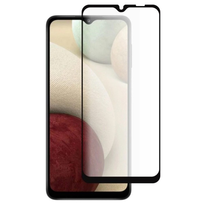 Folie Sticla Tempered Glass Samsung A12 a125 Samsung M12 m127 2.5D Full Glue Fullcover Black