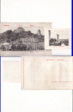 Salutari din Sighisoara- carnet 10 minicarti postale-leporello, Necirculata, Printata