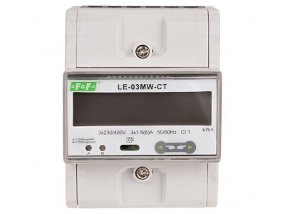 Contor Digital pentru Șină DIN LCD 1,5A foto