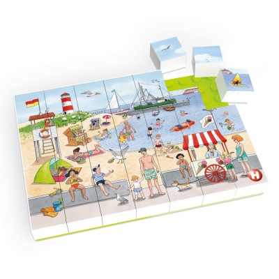 Puzzle La plaja Hubelino (35 piese) foto