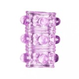 Manson Penis Striatii Roz Silicon 5cm - Erectie Intarziata, Senzatii Intense