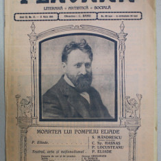 FLACARA , REVISTA LITERARA , ARTISTICA , SOCIALA , ANUL III , NR. 33 , 31 MAI , 1914, STARE BUNA