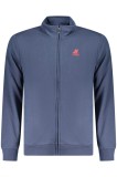 Cumpara ieftin U.S. Grand POLO Bluza barbati cu fermoar si logo brodat, regular fit, albastru, L