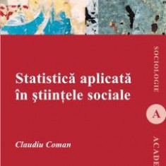 Statistica aplicata in stiintele sociale - Claudiu Coman