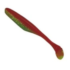 SHAD BASS ASSASSIN TURBO SHAD CHARTREUSE WOODPECKER 10CM 10BUC/PLIC foto