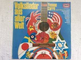 yvonne carre folk songs from around the world disc vinyl lp muzica melodii din lume pop usoara latin world music europa records made in germany VG+