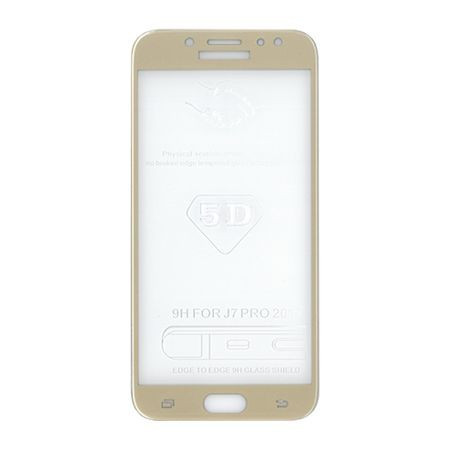 Folie protectie telefon glass xs premium J7 2017 gold