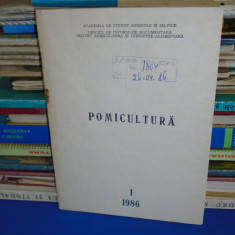 POMICULTURA * 1 / 1986