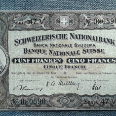 5 Francs 1951 Elvetia / Franken Switzerland / 080590