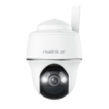 Camera de supraveghere Reolink Go PT Ultra G440, 4G - LTE si baterie reincarcabila, vizibilitate 360&deg;, detectare Persoana/Vehicul, rezolutie 4K