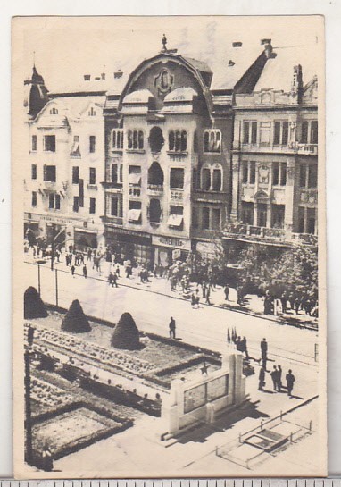 bnk cp Timisoara - Vedere - uzata 1954 - Libraria noastra