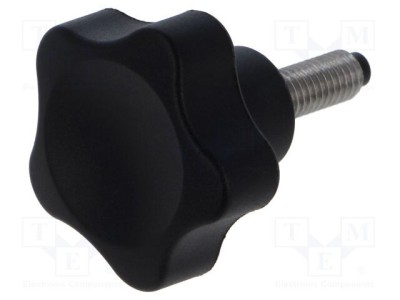 Buton de reglare ELESA GANTER &amp;Oslash; 32mm Filet M6 16mm H 22,5mm foto