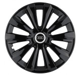 Cumpara ieftin Set 4 Capace Roti Autohelix MSA&reg;, potrivite jantelor de R15, pentru Audi, model delta negru