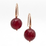 Cumpara ieftin Cercei Ignis din jad roșu